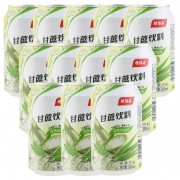杨协成 甘蔗水甘蔗汁竹蔗水饮料 300ml*12听