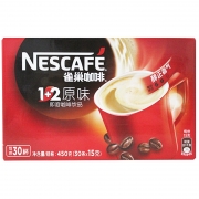 雀巢Nestle 三合一速溶咖啡 1+2原味微研磨 30条*15g/盒装