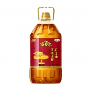 福临门 食用油 家香味 传承土榨 压榨一级花生油5L 中粮出品