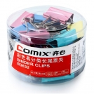 齐心 B3632长尾票夹 2# 41mm 24只/筒配 单位：筒