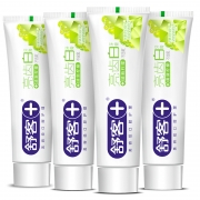 舒客亮齿白清新柠檬味120g*1支牙膏白牙去去口臭牙渍舒克牙膏（一支装）