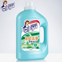 洁宜佳 洗衣液 家用瓶装机洗6斤装深层洗衣液洁净无荧光低泡（单位：瓶）