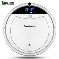 扫地狗(SDG) S010 智能扫地机器人一体机家用吸尘器超薄拖地机智能导航规划 自动擦地机 白色（单位：台）
